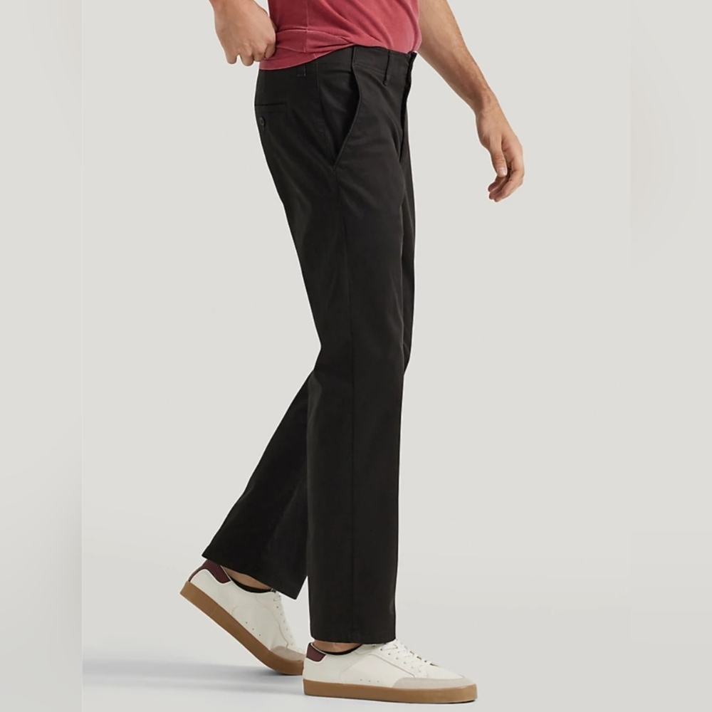 Lee black khaki pants W40 L30 - Picture 2 of 10
